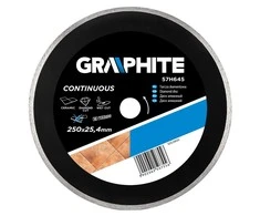 Graphite Deimantinis skydas (Cro Diamond Shield 250 x 25,4 mm, pilnas)