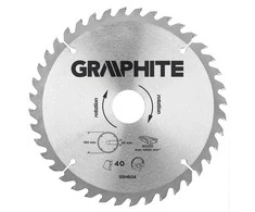 Graphite Diskinio pjūklo diskas, Widia, 180 x 30 mm, 40 dantų
