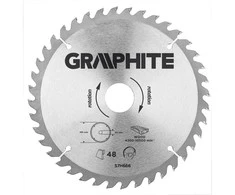Pjovimo diskas Graphite 190x30mm 40 zębów 57H670