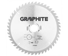 Graphite Grafitinis diskinis pjūklas 216x30x3,2mm 48z. - 57H680