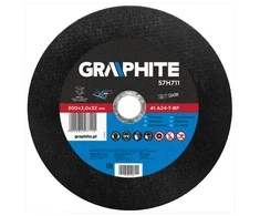 Metalo pjovimo diskas GRAPHITE 300 x 3,0 x 32 mm 41 A24-T-B