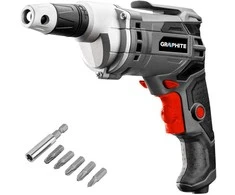 Graphite Wiertarko Wkretarka 520 W akumuliatorinis gręžtuvas-suktuvas, greitis 0–4200 min-1, lagaminas