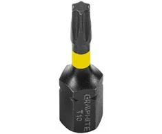 Graphite TX10 x 25 mm smūginiai antgaliai, 20 vnt.
