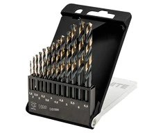 Grąžtas Graphite Metaliniai grąžtai HSS-CNC, 124°, "Pro-Tec", 1,5 - 6,5 mm, rinkinyje 13 vnt.
