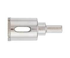 Grąžtas Graphite Grafitinis deimantinis skylių pjūklas porcelianiniams keramikos dirbiniams 18mm - 57H285