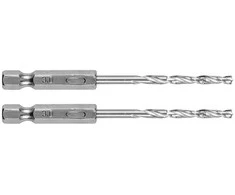 Wiertło Šešiakampis metalinis grąžtas 3,0 mm, 2 vnt.