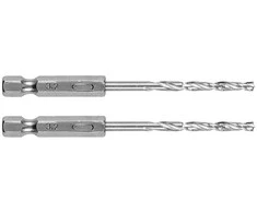 Wiertło Šešiakampis metalinis grąžtas 3,2 mm, 2 vnt.