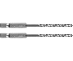 Wiertło Šešiakampis metalinis grąžtas 4,0 mm, 2 vnt.