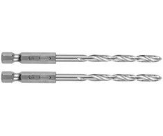 Wiertło Šešiakampis metalinis grąžtas 4,8 mm, 2 vnt.