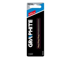 Grąžtas Graphite Wiertło do metalu HSS-CNC, 124°, "Pro-Tec", 3.5 mm
