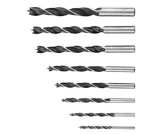 Grąžtas Medžio grąžtai TOP TOOLS 3-10 mm, 8 vnt. rinkinys