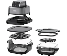 Gruzdintuvė beztłuszczowa TEESA GLASS AIR FRYER 4L, 1,5 L, 1500W