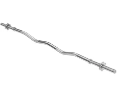 Gryf Šiek tiek išlenkta štanga, 30 mm štanga, 150 cm, 8,5kg, maks. 170 kg, REBEL ACTIVE