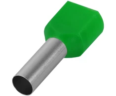 HAND Końcówka tulejkowa izlowana do przewodów 2×6,0; dł tulejki 14mm