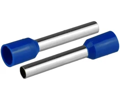 HAND Końcówka tulejkowa izolowana do przewodów 1x4mm2; dł tulejki 25,5mm mėlyna 20 vnt.