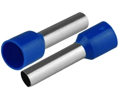 HAND Końcówka tulejkowa izolowana do przewodów 1x10mm2; dł tulejki 27,5mm mėlyna 20 vnt.