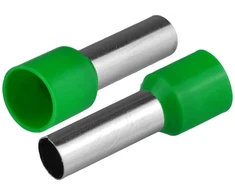 HAND Końcówka tulejkowa izolowana do przewodów 1x16mm2; dł tulejki 28,2mm žalia 20 vnt.