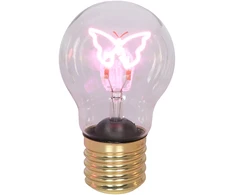 Hand Light Dekoracja świetlna ; żarówka led na baterie – motyl; lumen 2700-3000k