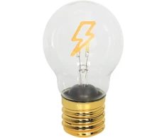 Hand Light Dekoracja świetlna ; żarówka led na baterie – piorun; lumen 2700-3000k
