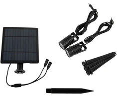 HAND Light Lampa ogrodowa solarna 2x350lm (2w)/6000k – ip44