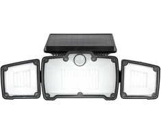 HAND Light Lampa ścienna solarna 3x panel 218 led su pultu , czujnik ruchu, zmierzchu – 4w ; 500lm – ip65