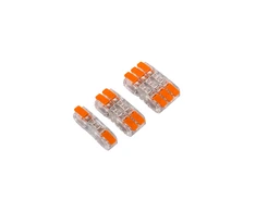 HAND Rinkinys 51szt szybkozłączek su dźwigniami do wszystkich rodzajów przewodów: sz-2d x25szt; sz-3dx20szt; sz-5dx6szt