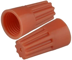 HAND Złączka skrętna min. 3×0,5 max. 3×1,5+1×1 50 vnt. oranžinė