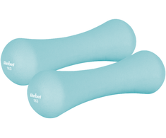 Ketaus neopreno hanteliai 2x1kg, REBEL ACTIVE