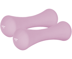 Ketaus neopreno hanteliai 2x2kg, REBEL ACTIVE