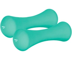 Hantelki Ketaus neopreno hanteliai 2x3kg, REBEL ACTIVE