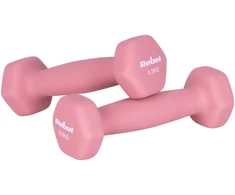 Hantelki Ketaus neopreno hanteliai HEX 2x0.5kg, REBEL ACTIVE