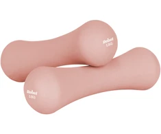 Hantelki Ketaus neopreno hantelių rinkinys 21 kg (2x0,5kg + 2x1 kg + 2x2 kg + 2x3 kg + 2x4 kg), REBEL ACTIVE