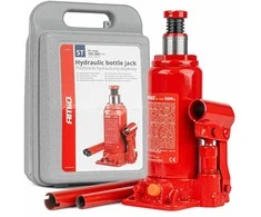 Hidraulinis stulpinis keltuvas 5 t, PVC dėžė AMIO-04183