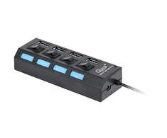 HUB USB 3.0 4 prievadų Rebel
