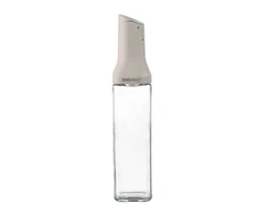 King Hoff Buteliukas Butelis su pilstymo antgaliu 500 ml aliejui ir actui, stiklinis, kinghoff, kh-2004