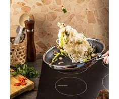Keptuvė Klausberg PATELNIA STALOWA 28cm Z POWŁOKĄ PLASTER MIODU KLAUSEBRG KB-9023