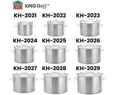 King Hoff Puodas Gastronorm puodas, nerūdijantis plienas, skersmuo 45cm, 44l, kinghoff, kh-2027