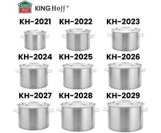 King Hoff Puodas Gastronorm puodas, nerūdijantis plienas, skersmuo 50cm, 58l, kinghoff, kh-2028