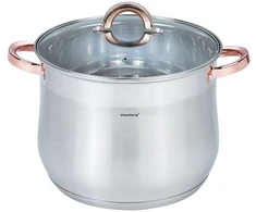 Puodas plieno su pokrywą, 10.7l, śr.2cm, klausberg, kb-7794