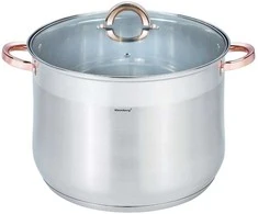 Puodas plieno su pokrywą, 18.7l, śr.32cm, klausberg, kb-7797