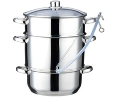 Sokownik Garinė sulčiaspaudė, plieninė, 8 l, indukcinė, Klausberg, kb-9032