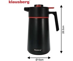 Konferencinis termosas 2,5 l, 304 plienas, be BPA, Klausberg, kb-9013