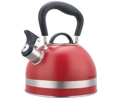 King Hoff Virdulys su gwizdkiem, 1.8l, stali nierdzewnej, raudona, kinghoff, kh-1853
