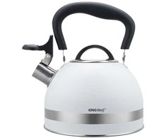King Hoff Virdulys su gwizdkiem, 1.8l, stali nierdzewnej, balta, kinghoff, kh-1852