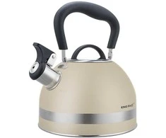 King Hoff Virdulys su gwizdkiem, 1.8l, stali nierdzewnej, smėlio spalva, kinghoff, kh-1854