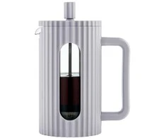 Klausberg Zaparzacz do kawy/herbaty su dociskiem poj. 0,60l w kolorze szarym kb7747