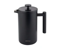 Zaparzacz Infuzeris, prancūziškas presas, 1 l, dvigubos sienelės, medinė rankena