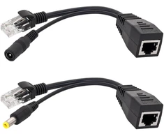 Adaptor PoE adapteris - maitinimo šaltinis per LAN, skirtas AP, maršrutizatoriui, juodas E4653
