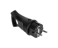 Elgotech Oem Guminis kištukas su laikikliu ir IP44 įžeminimu WT-30GU