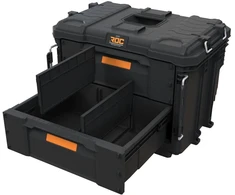 Įrankių dėžė XL Keter ROC Pro Gear 2.0, su dviem stalčiais, su pertvaromis, vieta spynai, priekinės užraktai, 2
